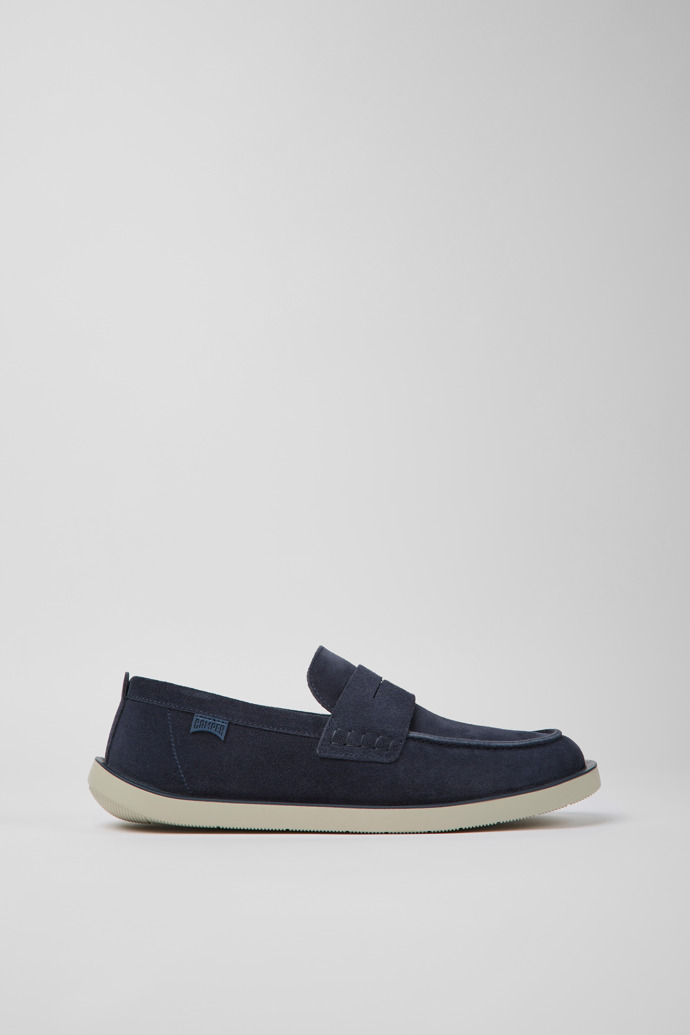 Men's Camper Wagon Loafers Blue | K100889-003