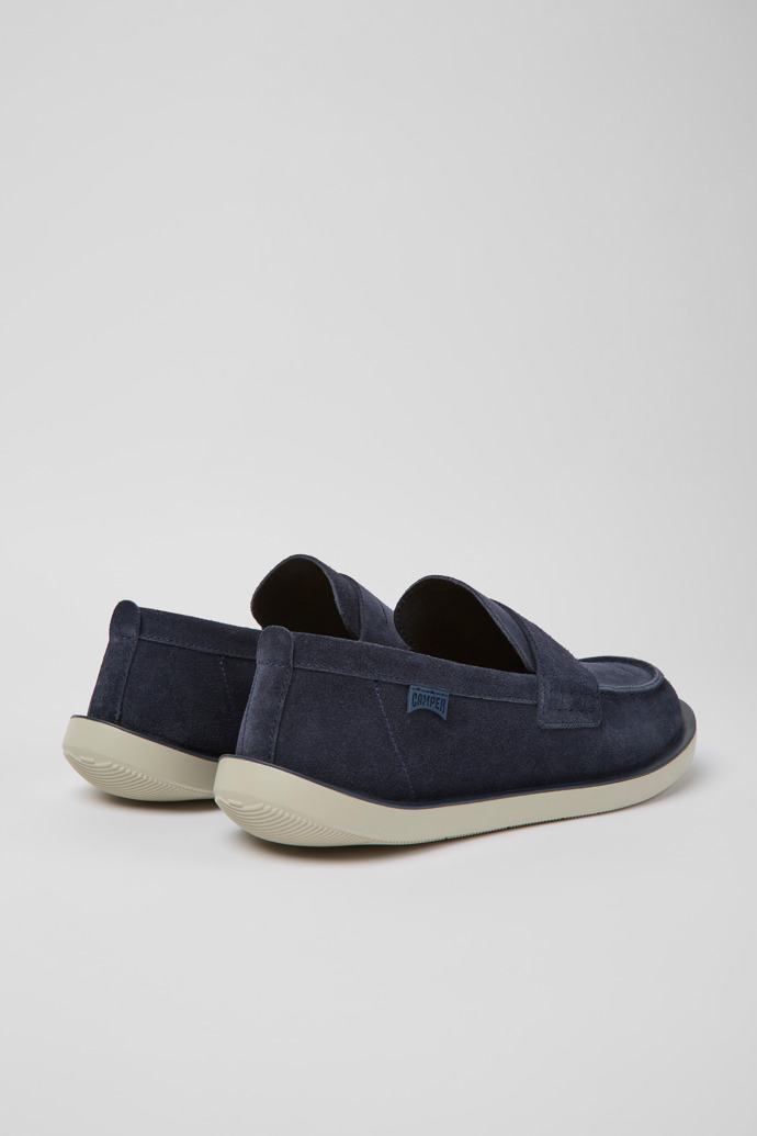 Men's Camper Wagon Loafers Blue | K100889-003