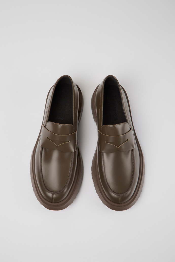 Men's Camper Walden Loafers Brown | K100633-015