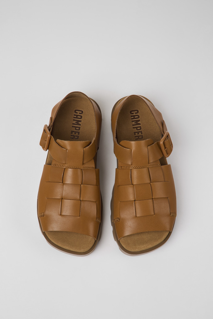 Women's Camper Brutus Sandals Brown | K201397-004