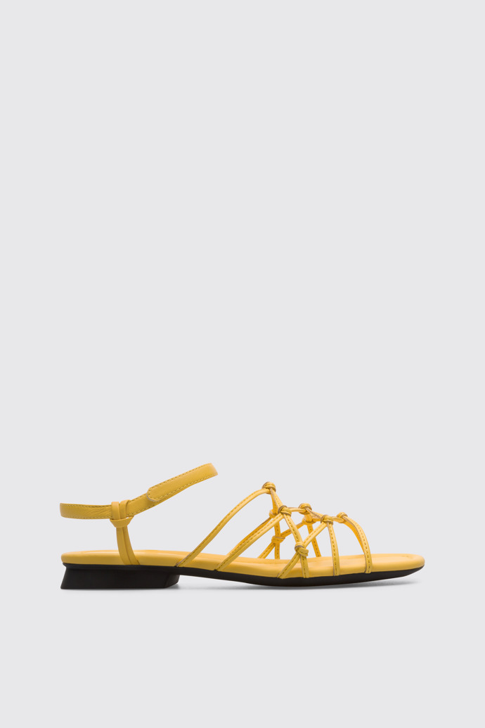 Women's Camper Casi Myra Sandals Yellow | K201221-002