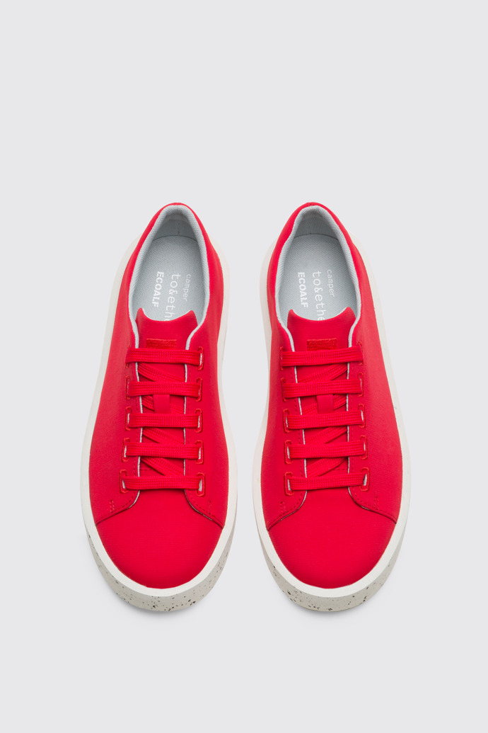 Women's Camper Courb Trainers Red | K201178-002