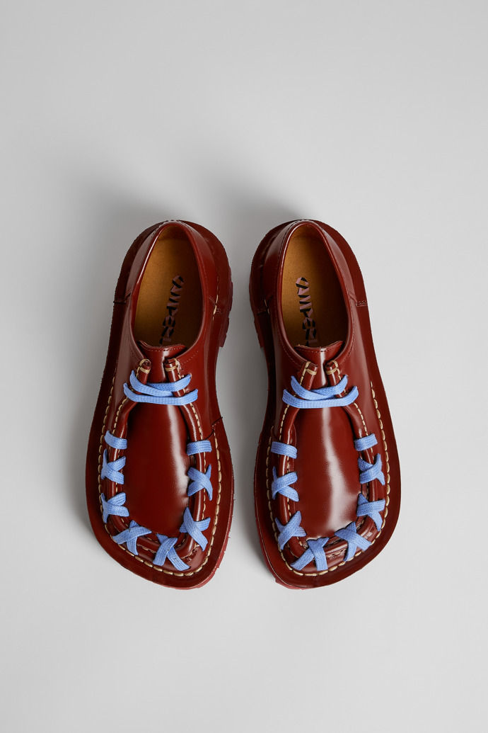 Women's Camper Eki Loafers Burgundy | K201458-002