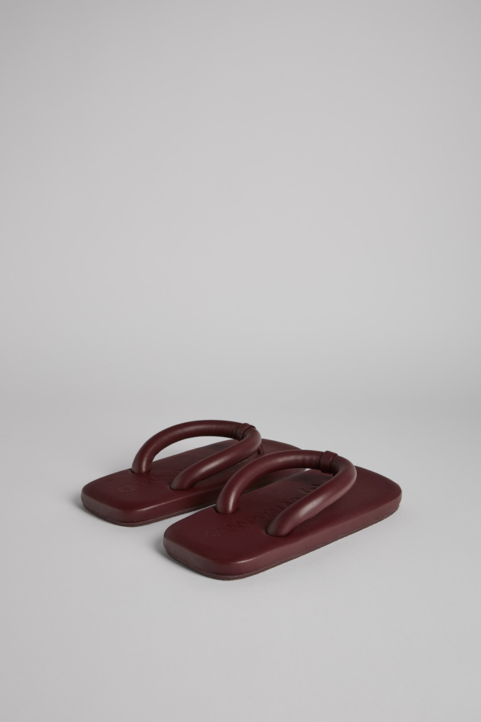 Women's Camper Hastalavista Flip Flops Burgundy | K201094-007