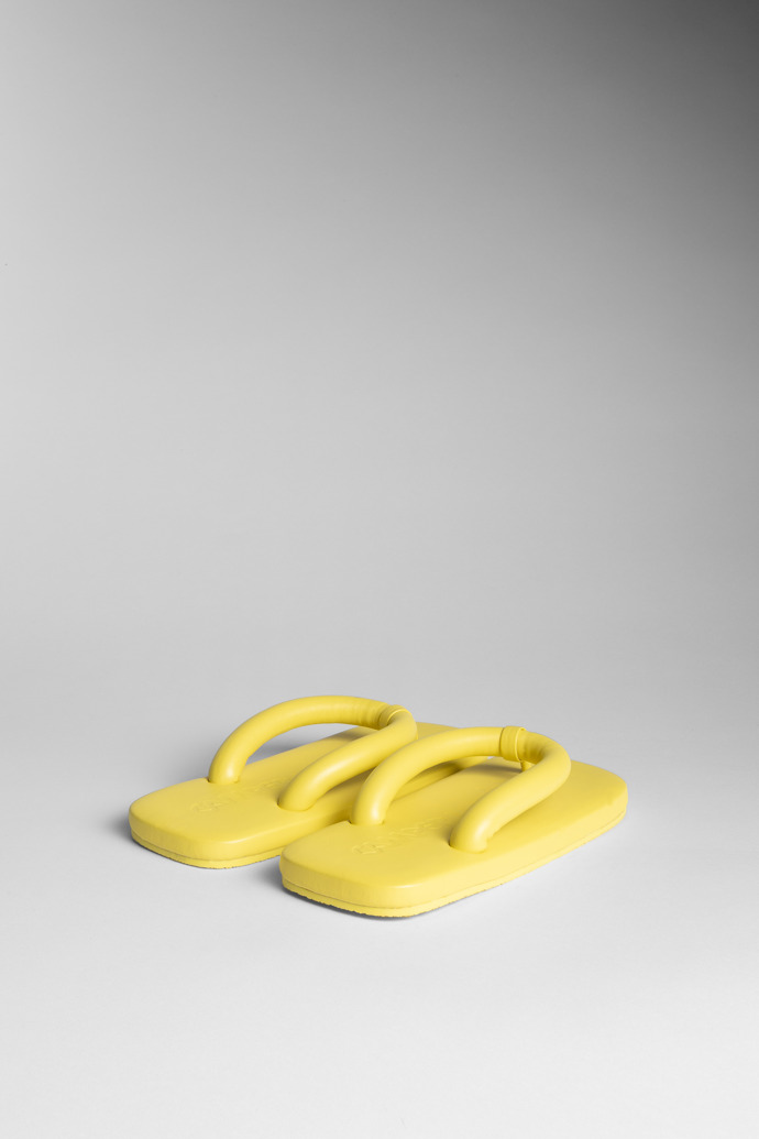 Women's Camper Hastalavista Flip Flops Yellow | K201094-003