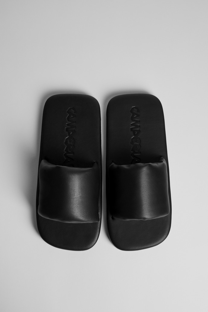 Women's Camper Hastalavista Slides Black | K201412-001