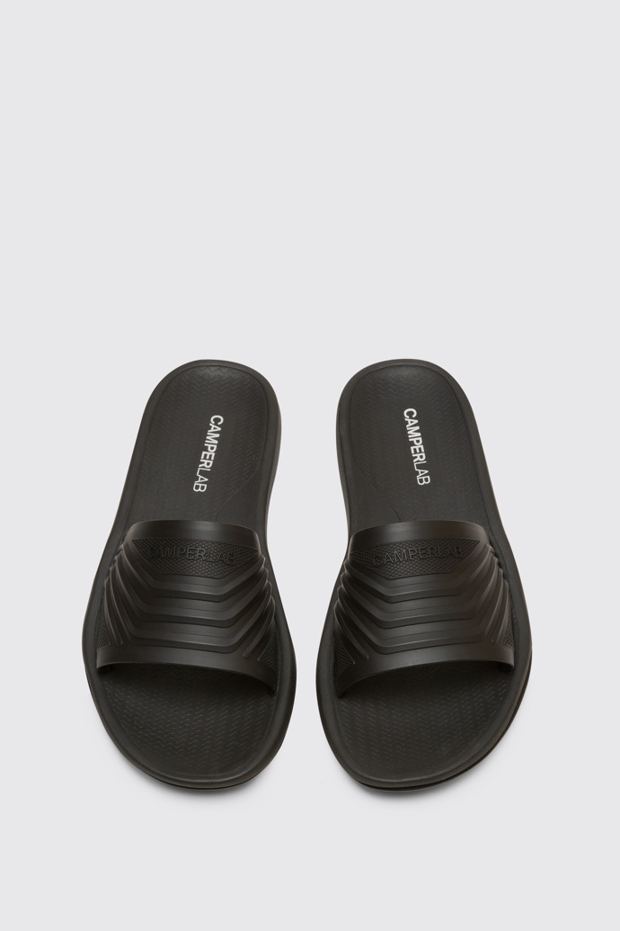 Women's Camper Match Slides Black | K201002-003