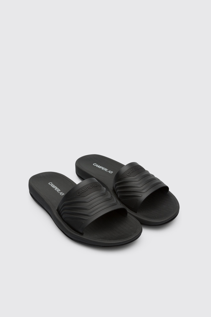 Women\'s Camper Match Slides Black | K201002-003