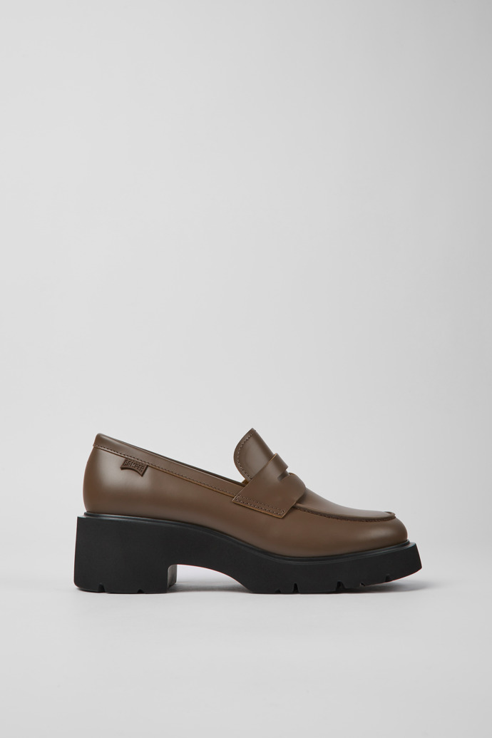 Women's Camper Milah Loafers Brown | K201425-007