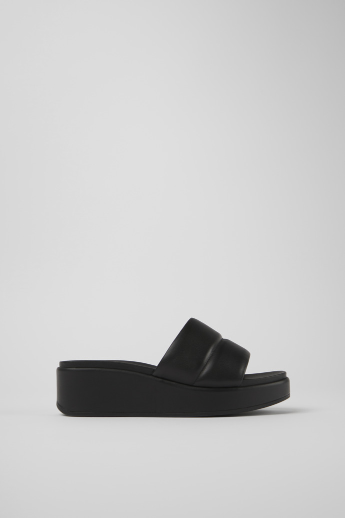 Women's Camper Misia Platform Sandals Black | K201507-002