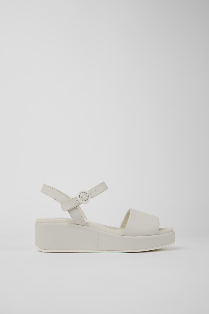 Women's Camper Misia Platform Sandals White | K200564-038