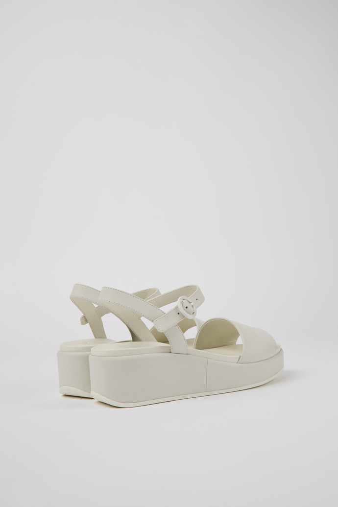 Women's Camper Misia Platform Sandals White | K200564-038