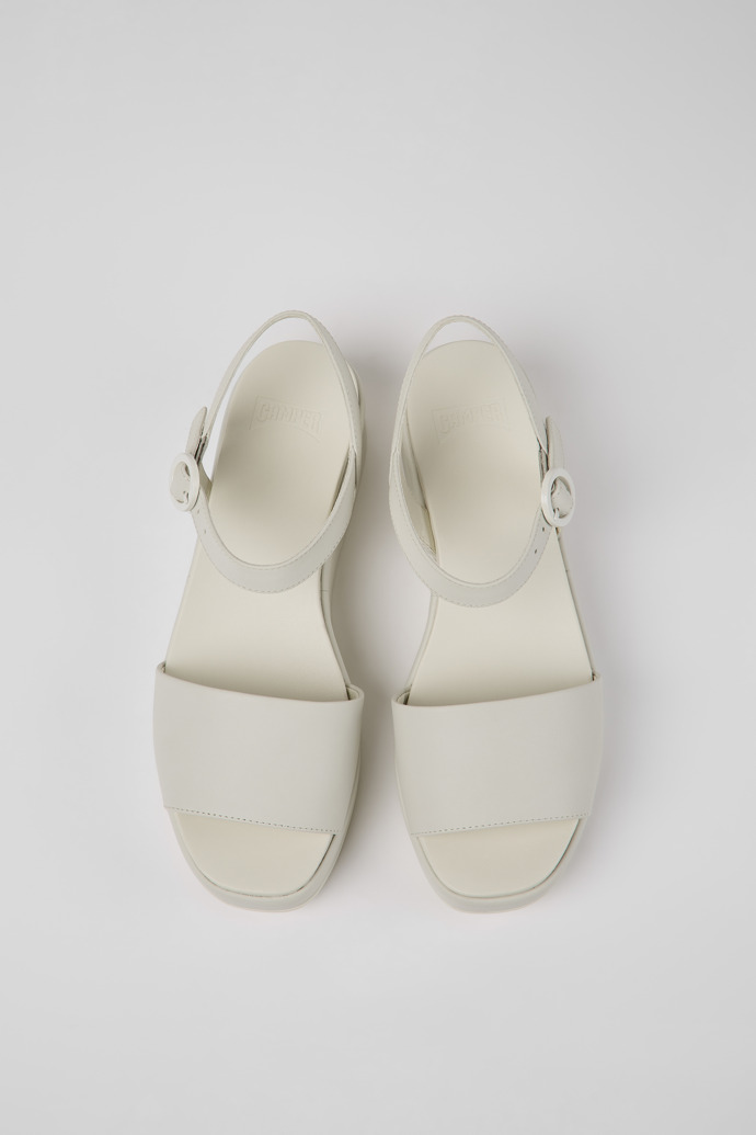 Women's Camper Misia Platform Sandals White | K200564-038