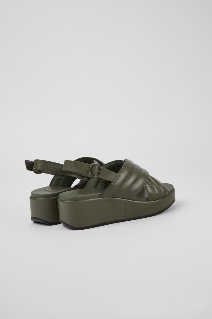 Women's Camper Misia Sandals Green | K201351-005