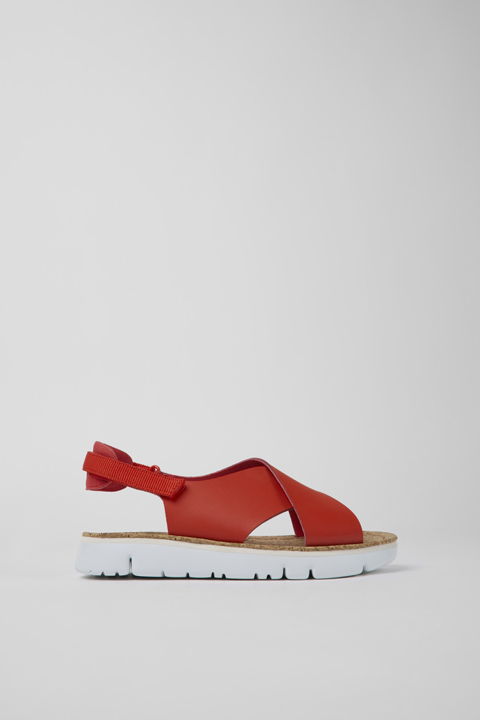 Women's Camper Oruga Sandals Red | K200157-049