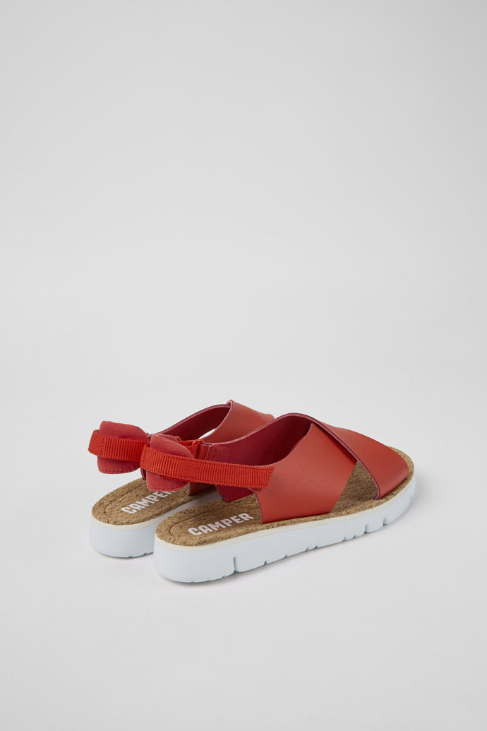 Women's Camper Oruga Sandals Red | K200157-049