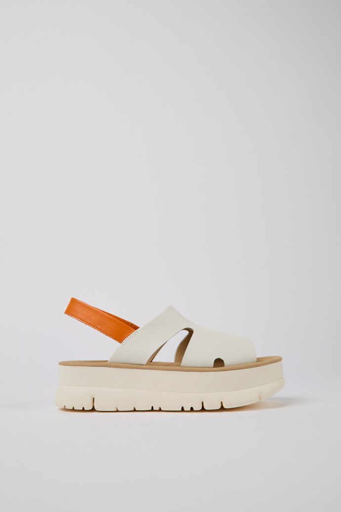 Women's Camper Oruga Up Platform Sandals White | K200848-011