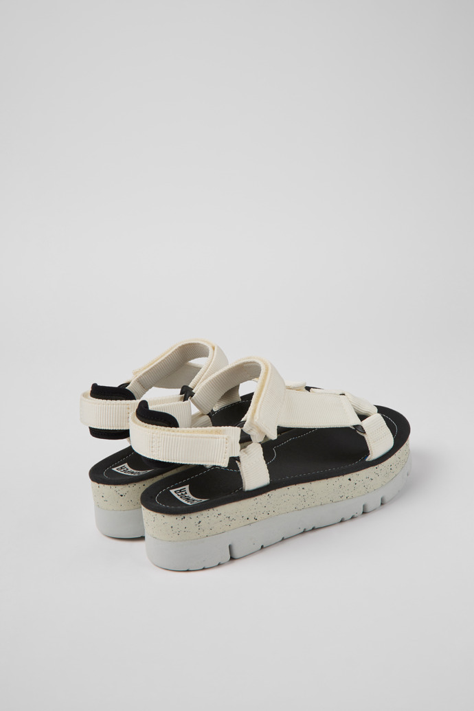 Women's Camper Oruga Up Platform Sandals White | K200851-007