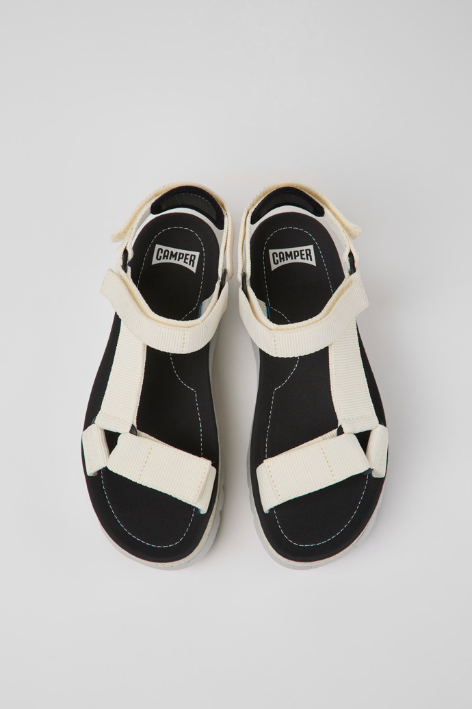 Women's Camper Oruga Up Platform Sandals White | K200851-007