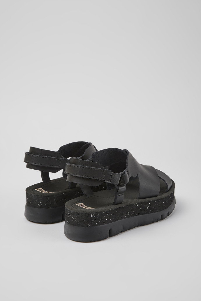 Women's Camper Oruga Up Platform Sandals Black | K201399-001