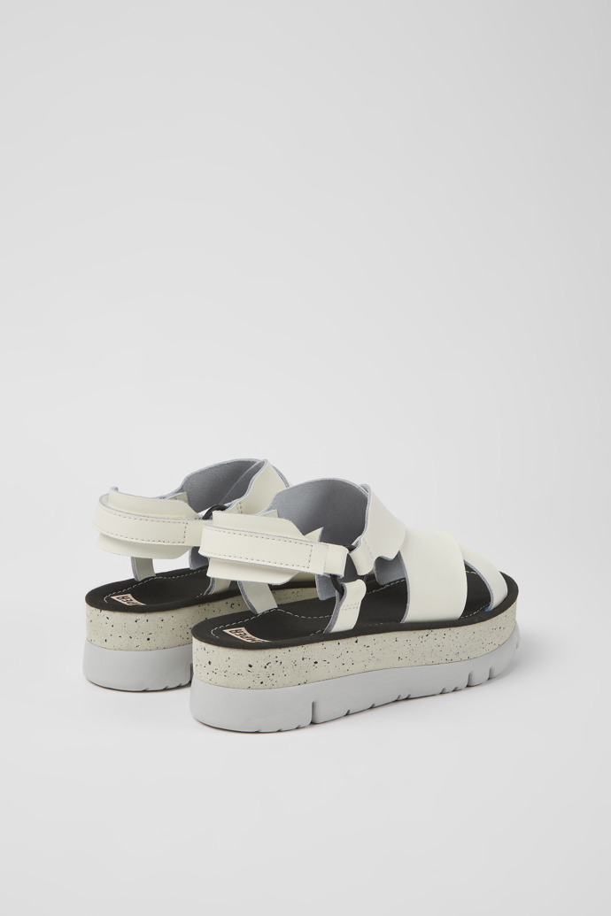 Women's Camper Oruga Up Platform Sandals White | K201399-002