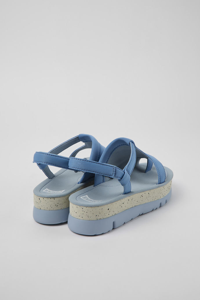 Women's Camper Oruga Up Platform Sandals Blue | K201543-003