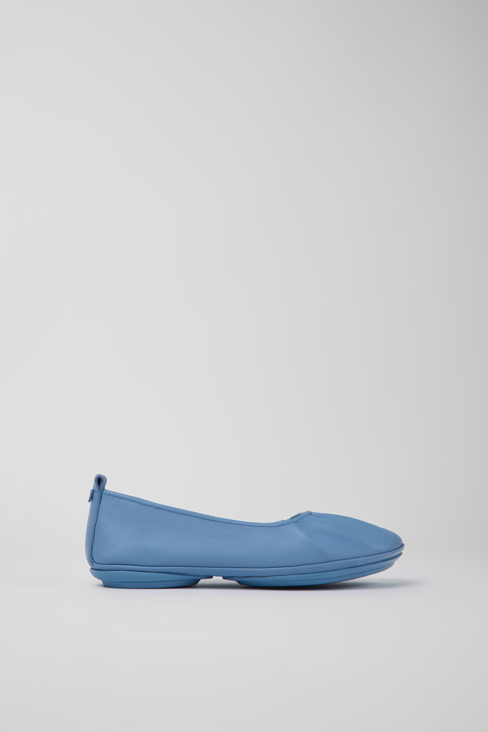 Women's Camper Right Ballerina Blue | K201364-010