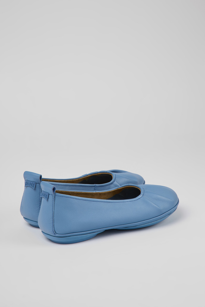 Women's Camper Right Ballerina Blue | K201364-010