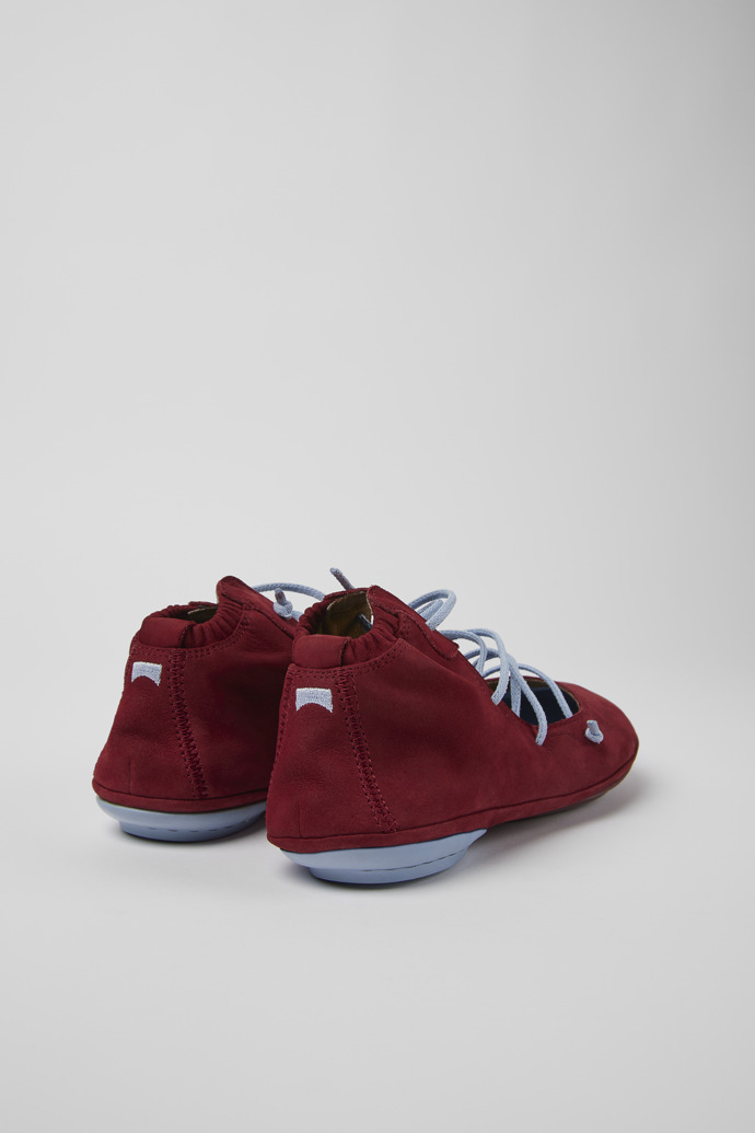 Women's Camper Right Ballerina Burgundy | K400194-027