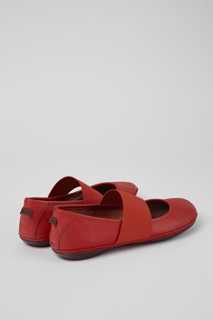 Women's Camper Right Ballerina Red | 21595-199