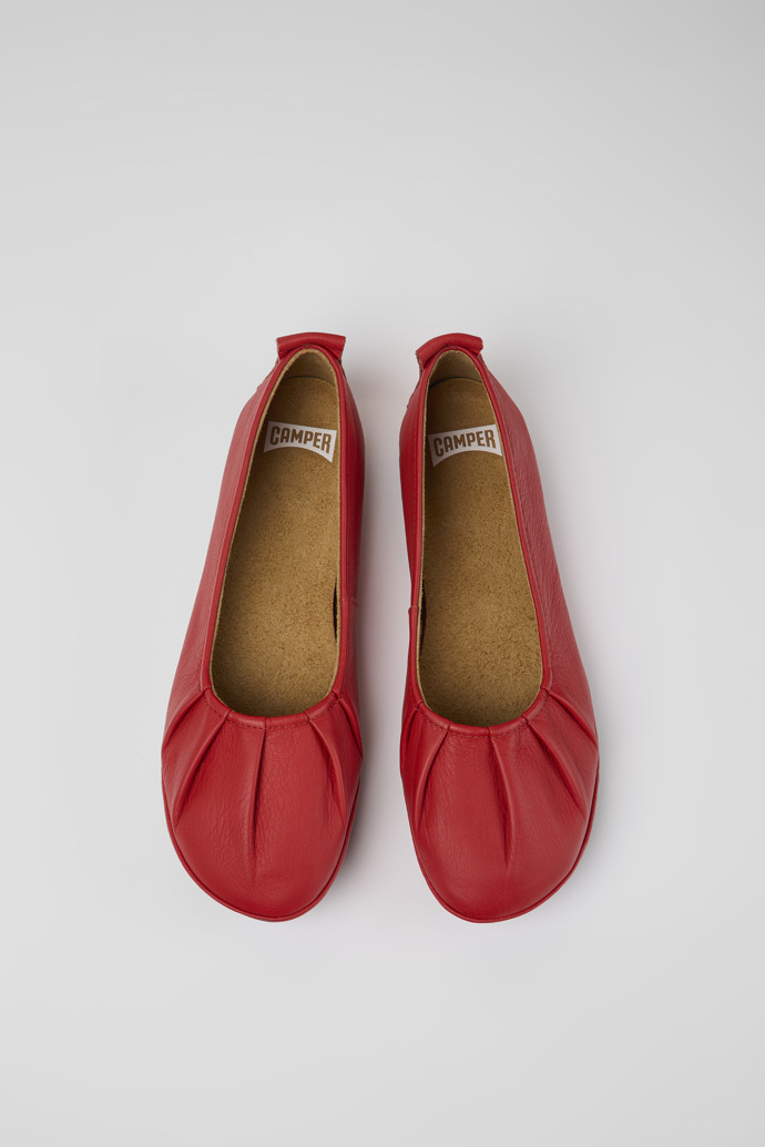 Women's Camper Right Ballerina Red | K201364-009