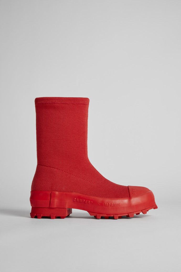 Women's Camper Traktori Boots Red | K400625-002