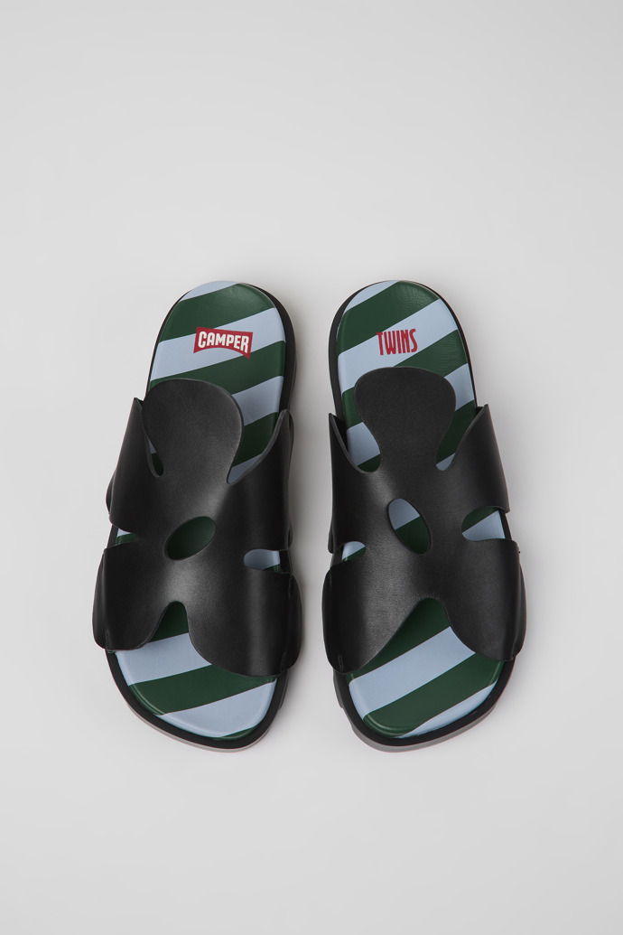 Women's Camper Twins Slides Black | K201546-002